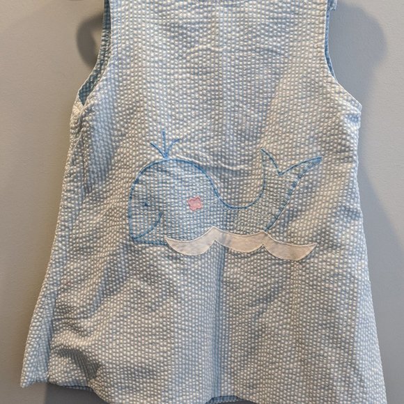 Reversible seersucker tunic sundress 2t - Picture 3 of 3